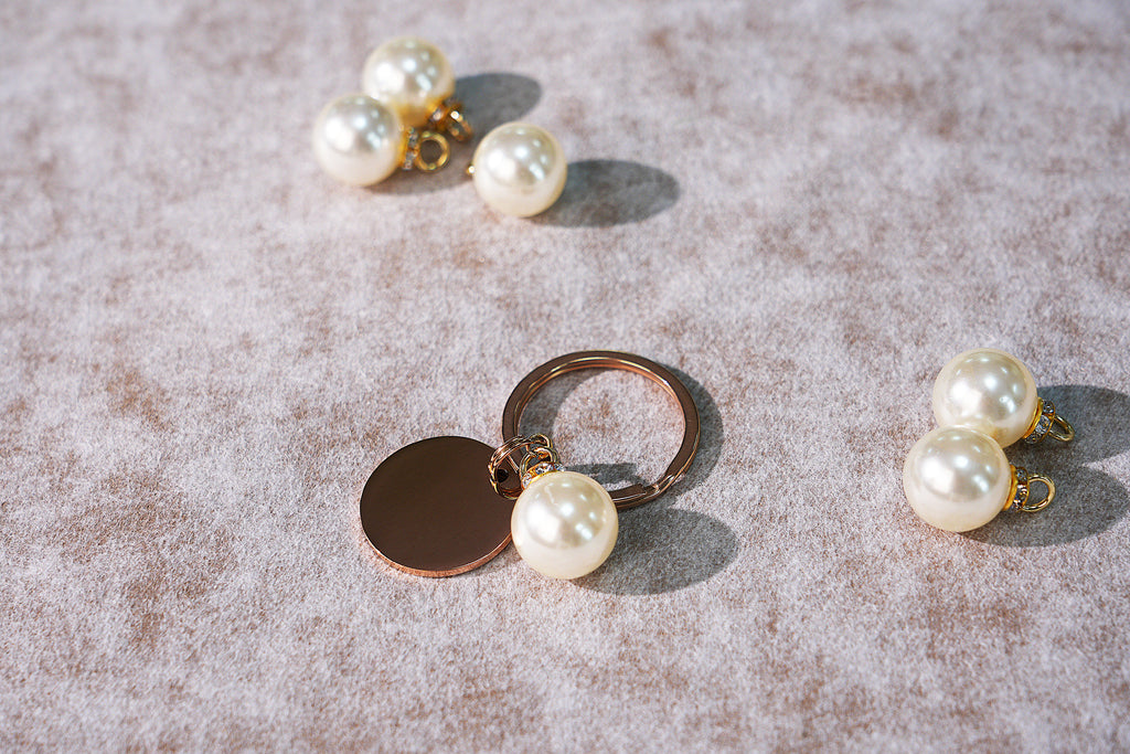 Jiliwa™ Pearl Round Pet Tag