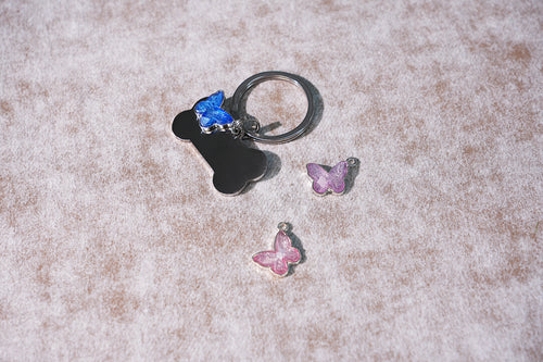 Jiliwa™ Butterfly Bone Pet Tag（Random Butterfly Colors）
