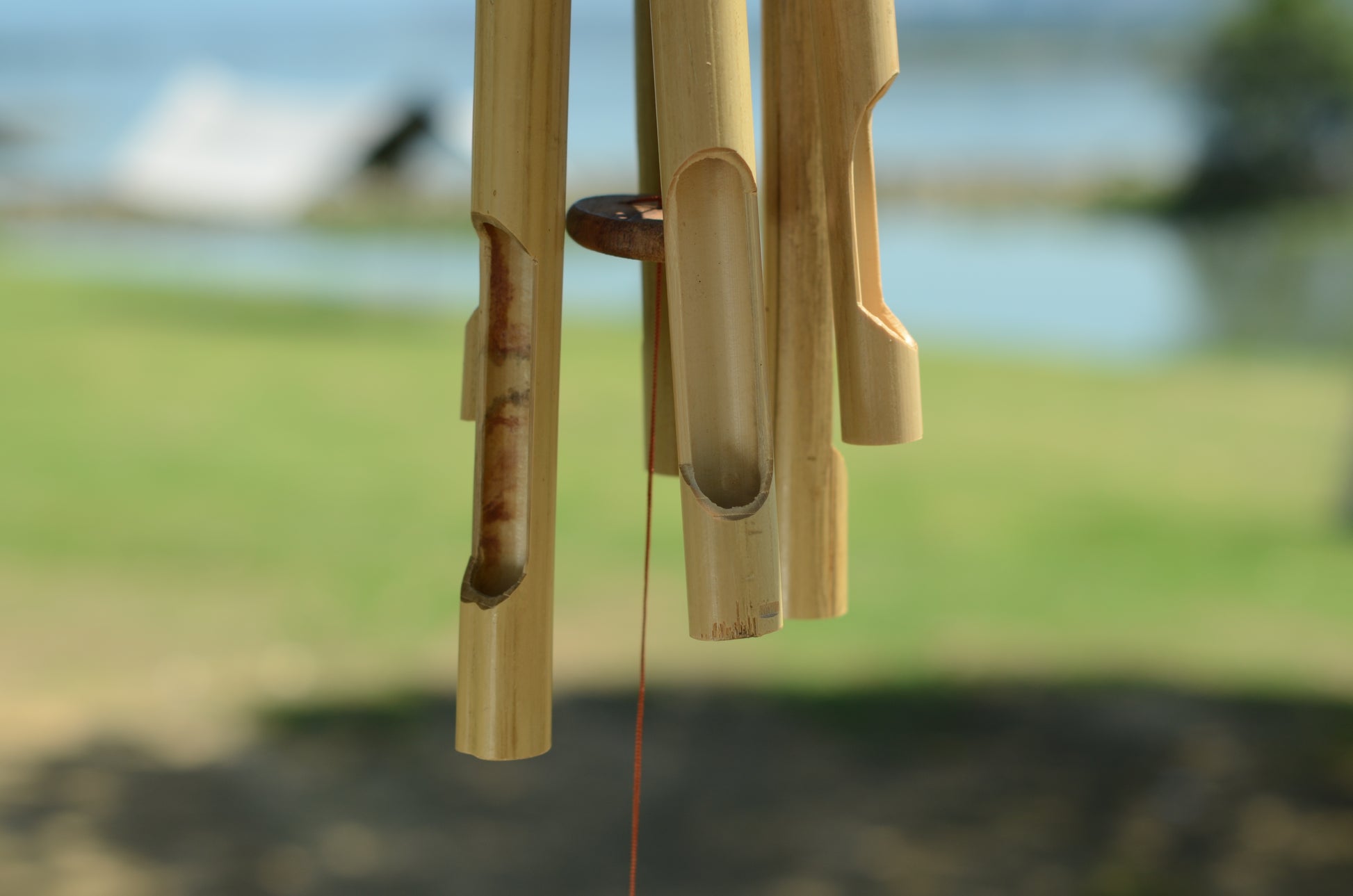 Jiliwa™ Custom Pet Bamboo Wind Chime With Coconut Dome